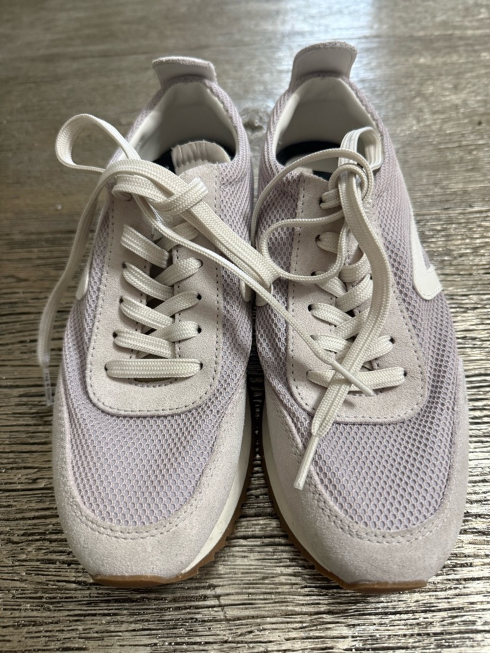 Rag&bone Women’s Retro sneaker 37.5 NWOT lilac and white